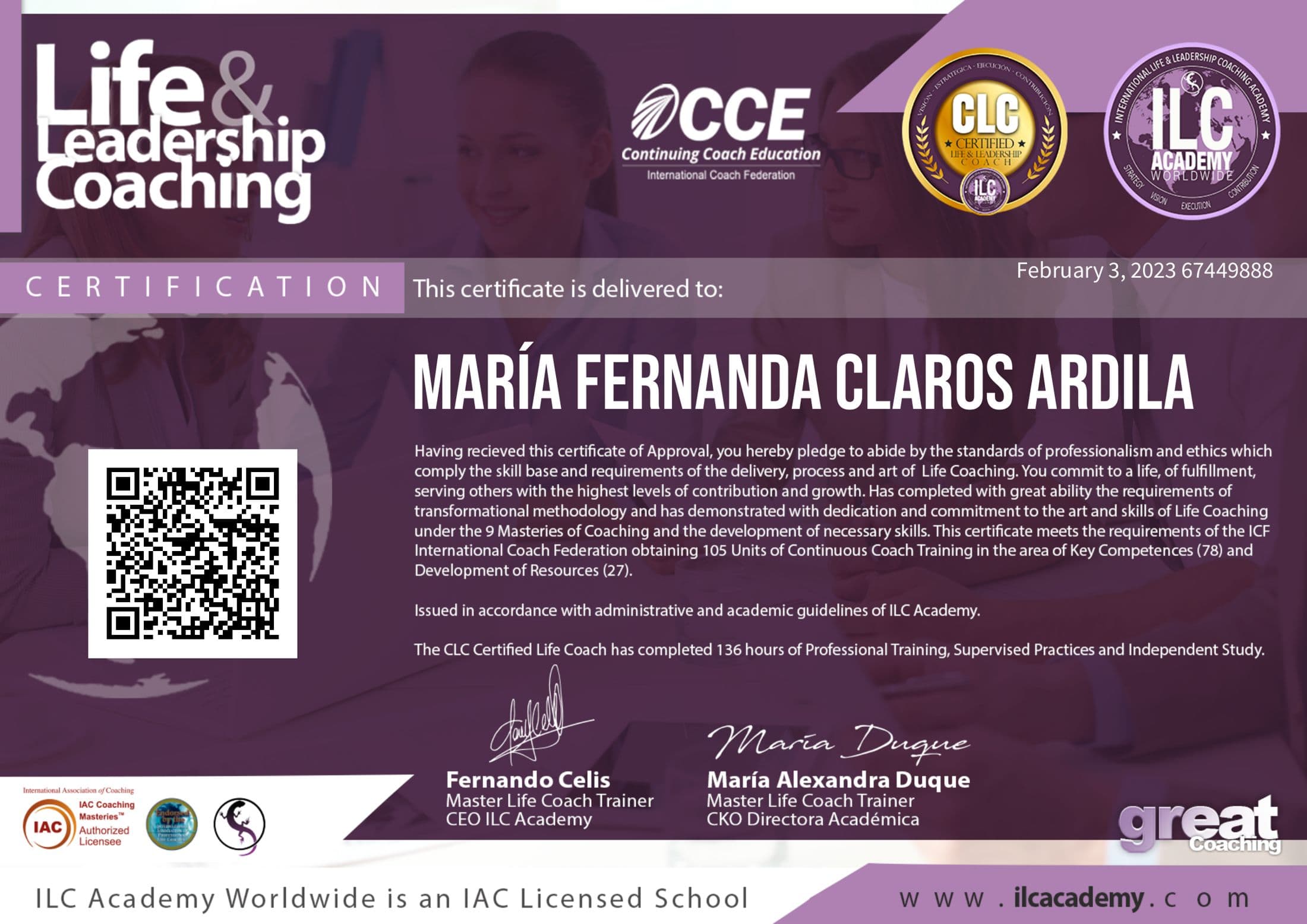 ILC Academy · Life & Leadership Coaching